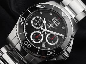 Thumbnail von Longines HydroConquest Hydro Conquest Chronograph Ref.L3.883.4.56.6 Bj.2026 Full Set Ungetragen Hydro Conquest Chronograph