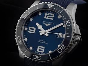 Thumbnail von Longines HydroConquest Hydro Conquest Ref. L3.781.4.96.9 Year 2026 Full Set Unworn Hydro Conquest Folding Clasp