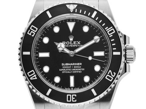 Rolex Submariner (No Date) Ref.124060 2024 Full Set wie Neu Submariner no Date 
