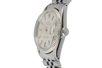 Thumbnail von Rolex Datejust 36 Stahl / Weissgold Automatik Herrenuhr Ref. 1601 Papiere 1971