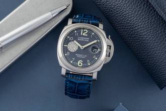 Thumbnail von Panerai Luminor Marina Automatic Edelstahl Automatik Herrenuhr Ref. PAM00086