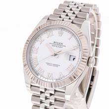 Thumbnail von Rolex Datejust 41 White Roman Jubilee – 126334 – like NEW – 2024 Full Set