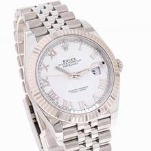 Thumbnail von Rolex Datejust 41 White Roman Jubilee – 126334 – like NEW – 2024 Full Set