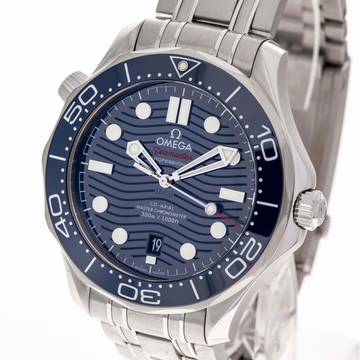  Omega Seamaster Diver 300 M Blue 42 – 210.30.42.20.03.001 – NEW & Unworn – 05/2026 Full Set 