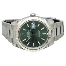Thumbnail von Rolex Datejust 41 Ref.126334 Green Oyster 2026 Full Set