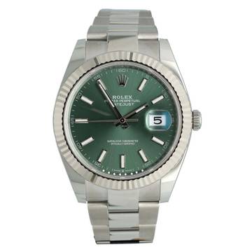 Rolex Datejust 41 Ref.126334 Green Oyster 2026 Full Set