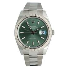  Rolex Datejust 41 Ref.126334 Green Oyster 2026 Full Set 