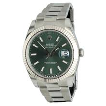 Thumbnail von Rolex Datejust 41 Ref.126334 Green Oyster 2026 Full Set