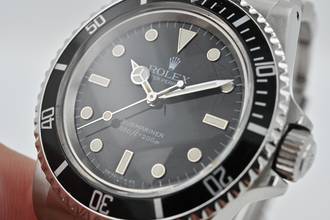 Thumbnail von Rolex Submariner (No Date) 5513 Automatik Vintage Tritium Spider Dial