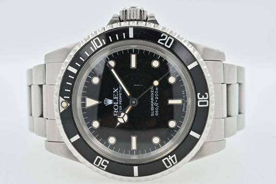  Rolex Submariner (No Date) 5513 Automatik Vintage Tritium Spider Dial 