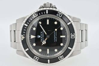 Rolex Submariner (No Date) 5513 Automatic Vintage Tritium Spider Dial