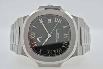 Thumbnail von Patek Philippe Nautilus Black Dial Steel Steel 3710/1 Vintage Power Reserve Extract Service 2024
