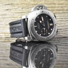 Thumbnail von Panerai Luminor Submersible 1950 3 Days Automatic Left-Hand Clous-de-Paris Dial - Titanium PAM00569 Full Set 2015
