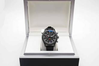 Thumbnail von IWC Fliegeruhr Chronograph Top Gun Pilots Double Chronograph IW379901 mit neuem Service