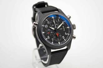 Thumbnail von IWC Fliegeruhr Chronograph Top Gun Pilots Double Chronograph IW379901 mit neuem Service