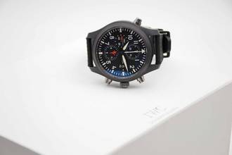 Thumbnail von IWC Fliegeruhr Chronograph Top Gun Pilots Double Chronograph IW379901 mit neuem Service