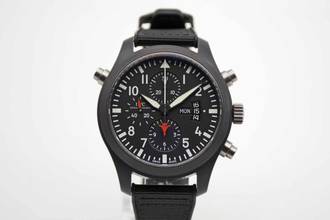 Thumbnail von IWC Fliegeruhr Chronograph Top Gun Pilots Double Chronograph IW379901 mit neuem Service