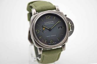 Thumbnail von Panerai Luminor Marina Navy Seals PAM01412 44 mm Limited Edition Guarantee until 2031