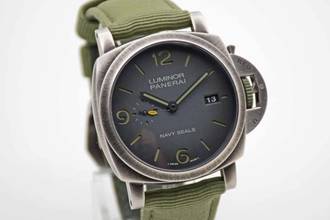 Thumbnail von Panerai Luminor Marina Navy Seals PAM01412 44 mm Limited Edition Guarantee until 2031