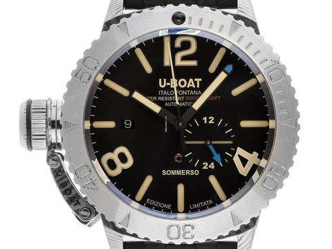  U-Boat Sommerso Damaskus Ref.9999 Full Set Neu Sommerso Damaskus 