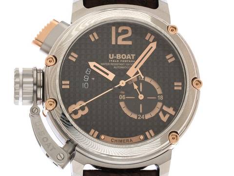  U-Boat Chimera DAMASCO BRONZE Ref.3006 Full Set Neu CHIMERA DAMASCO BRONZE Limitiert 