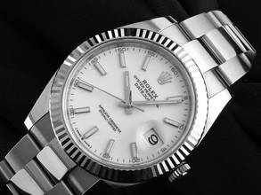 Thumbnail von Rolex Datejust 41 Ref.126334 2025 Full Set Ungetragen Datejust Stahl 18kt Weißgold
