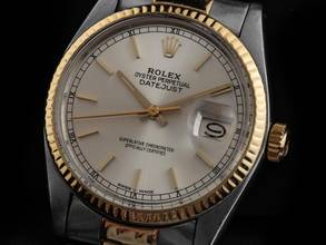 Thumbnail von Rolex Datejust 36 Ref.16013 1987 Box&Beschreibung sehr gut Vintage Datejust open 6/9