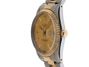 Thumbnail von Rolex Oyster Perpetual Date open 6/9 Ref.15053 1984 Full Set sehr gut Vintage Oyster Perpetual Date open 6/9