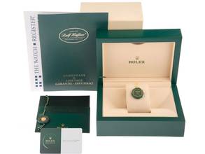 Thumbnail von Rolex Submariner Date Ref.116613LB 2016 Box & Description as New Vintage Submariner Date Bluesy