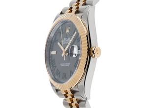 Thumbnail von Rolex Datejust 41 Wimbledon Ref.126333 2021 Full Set Original Unpoliert Datejust Wimbledon
