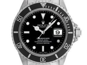 Rolex Submariner Date Ref.16610 Year 2006 Full Set original Vintage Unpolished Submariner Date no hole