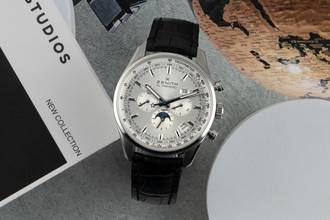  Zenith El Primero 410 Chronograph Automatik Ref. 03.2091.410/01.C494 B&P 2019 
