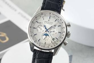 Thumbnail von Zenith El Primero 410 Chronograph Automatik Ref. 03.2091.410/01.C494 B&P 2019