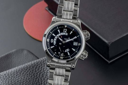  Jaeger-LeCoultre Master Compressor Stahl Dualmatic Ref. 146.8.02 Box 