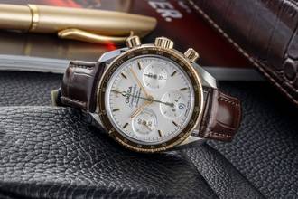 Thumbnail von Omega Speedmaster 38 Chronograph Stahl / Gold Ref. 324.23.38.50.02.001