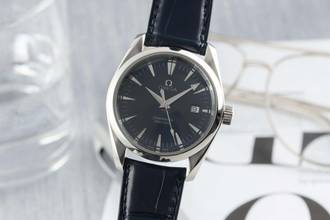 Thumbnail von Omega Seamaster Aqua Terra 150M Blue Edelstahl Quarz Ref. 2518.80.00 Papiere