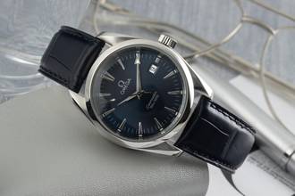 Thumbnail von Omega Seamaster Aqua Terra 150M Blue Edelstahl Quarz Ref. 2518.80.00 Papiere