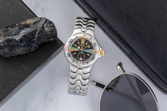 Thumbnail von Ebel Sportwave Stahl / Gold Quarz Damenuhr Ref. E6012521N1058 Box & Papiere 1996