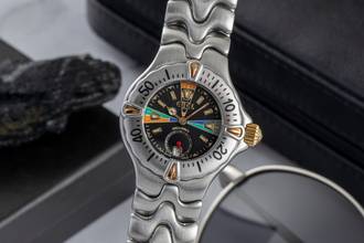  Ebel Sportwave Stahl / Gold Quarz Damenuhr Ref. E6012521N1058 Box & Papiere 1996 