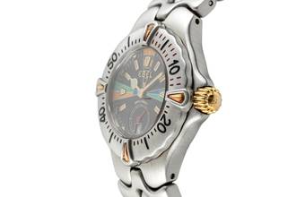 Thumbnail von Ebel Sportwave Stahl / Gold Quarz Damenuhr Ref. E6012521N1058 Box & Papiere 1996