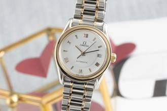 Thumbnail von Omega Speedmaster Ladies Chronograph Heritage Lady Stahl / Gold Automatik Ref. 566.0285 766.0885