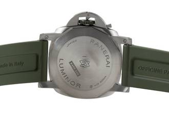 Thumbnail von Panerai Luminor Marina Automatic Verde Smeraldo Steel Automatic Ref. PAM01356 B&P 2022