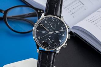 IWC Portugieser Chronograph Steel Automatic Men's Watch Ref. IW371447