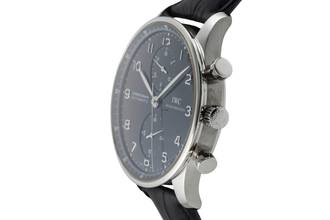 Thumbnail von IWC Portugieser Chronograph Steel Automatic Men's Watch Ref. IW371447