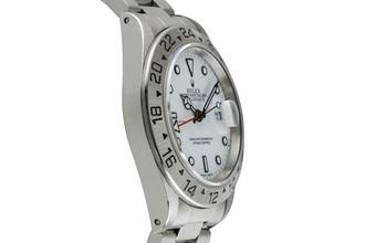 Thumbnail von Rolex Explorer II Polar White Dial Stahl Automatik Herrenuhr Ref. 16570 A-Serie