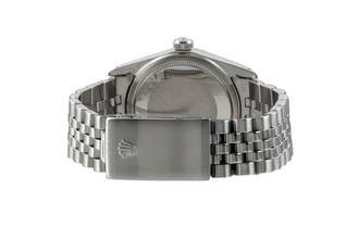 Thumbnail von Rolex Datejust 36 Buckley Dial Stahl / Weissgold Automatik Herrenuhr Ref. 16014