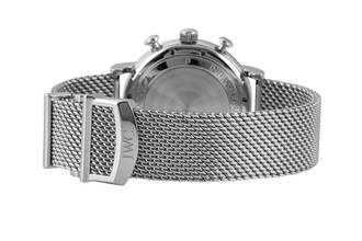 Thumbnail von IWC Portofino Chronograph stainless steel automatic men's watch ref. IW391009 papers 2014