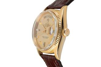 Thumbnail von Rolex Day-Date 36 Gold Diamond Dial 18k (0,750) Gold Automatik Herrenuhr R. 1803
