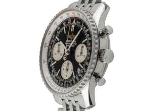 Thumbnail von Breitling Navitimer Chronograph Blue Dial Men's Watch Automatic Ref. A23322