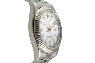 Thumbnail von Rolex Datejust II 41 White Dial Oyster Stahl / Gold Automatik Herrenuhr Ref. 116334